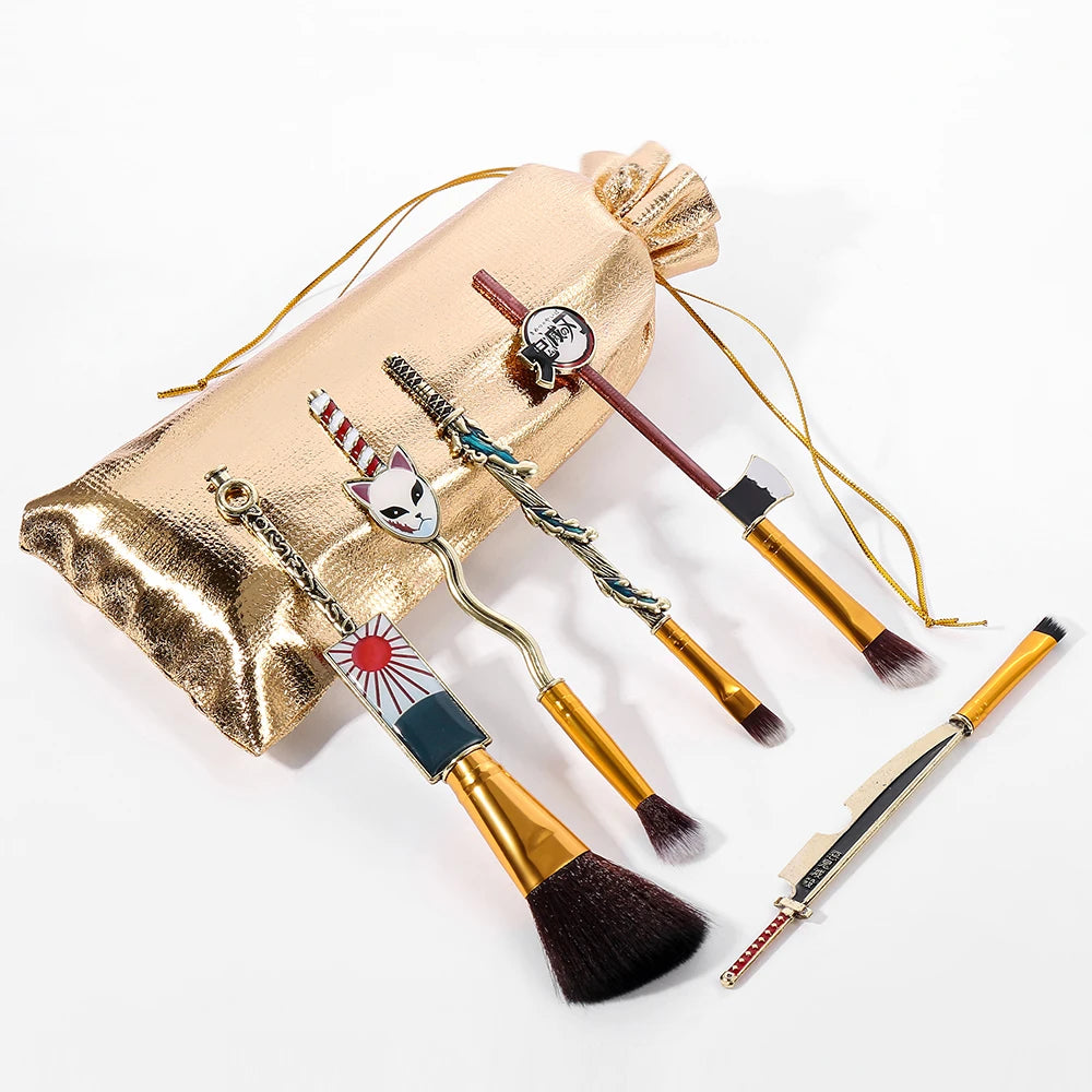 10pcs Anime Makeup Brush Set
