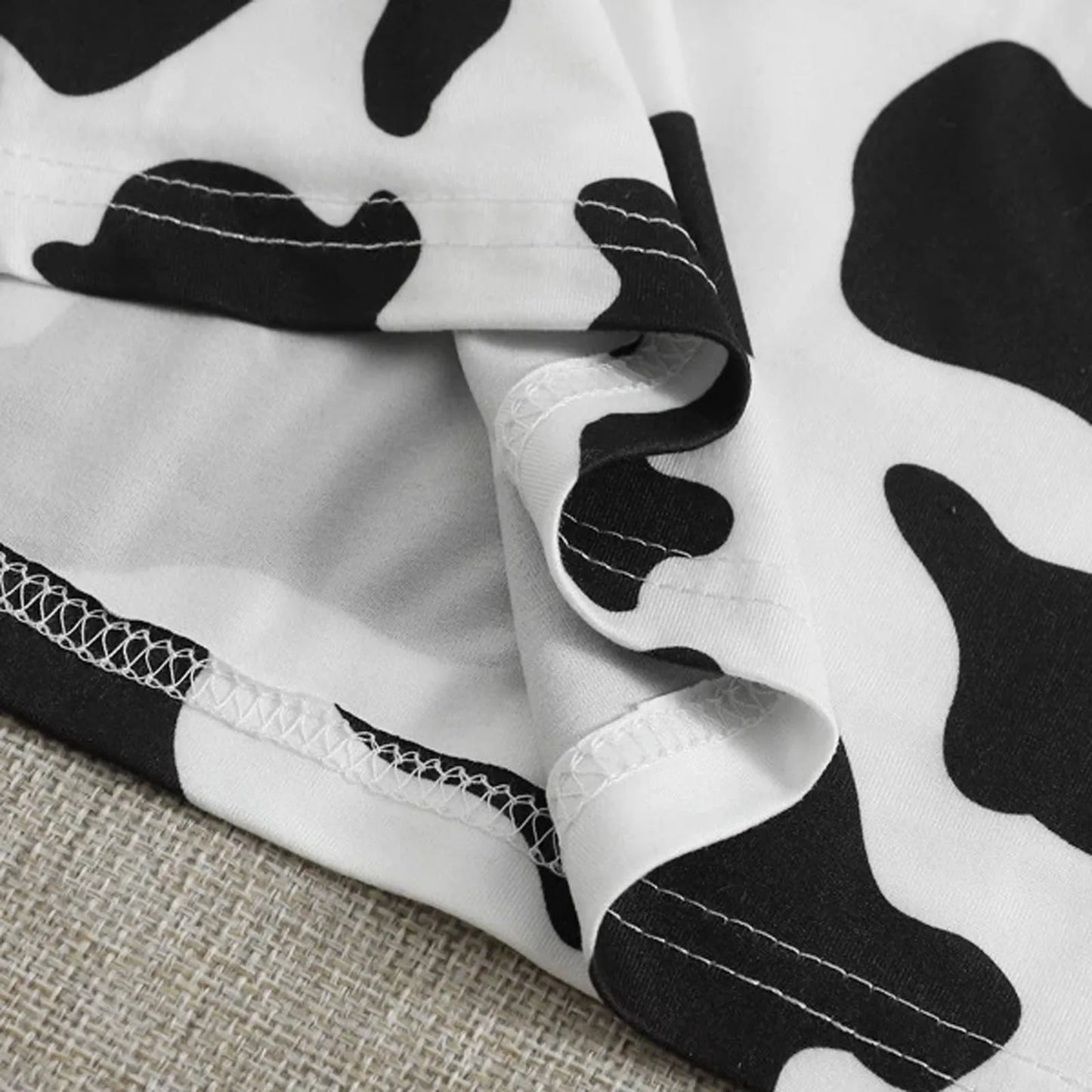 Cow Printed Halter Tank Top