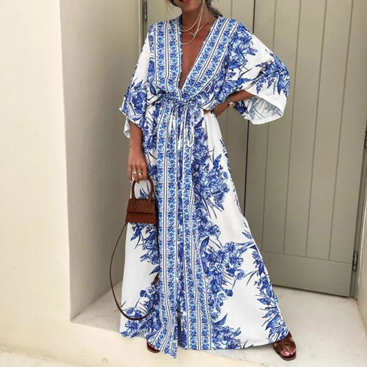 Boho Kimono Summer Sundress