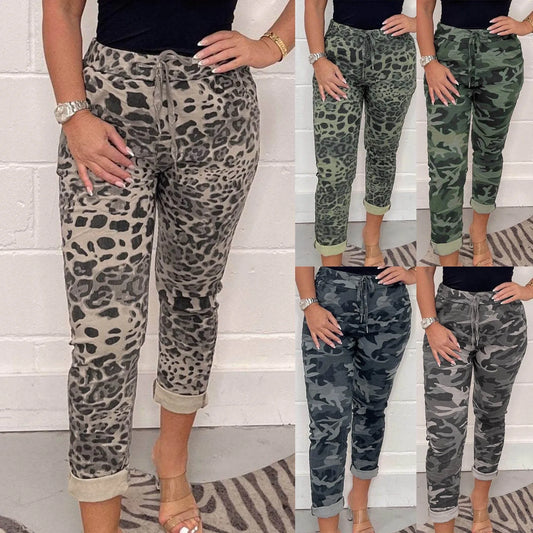 Summer Printed Jogger Pants