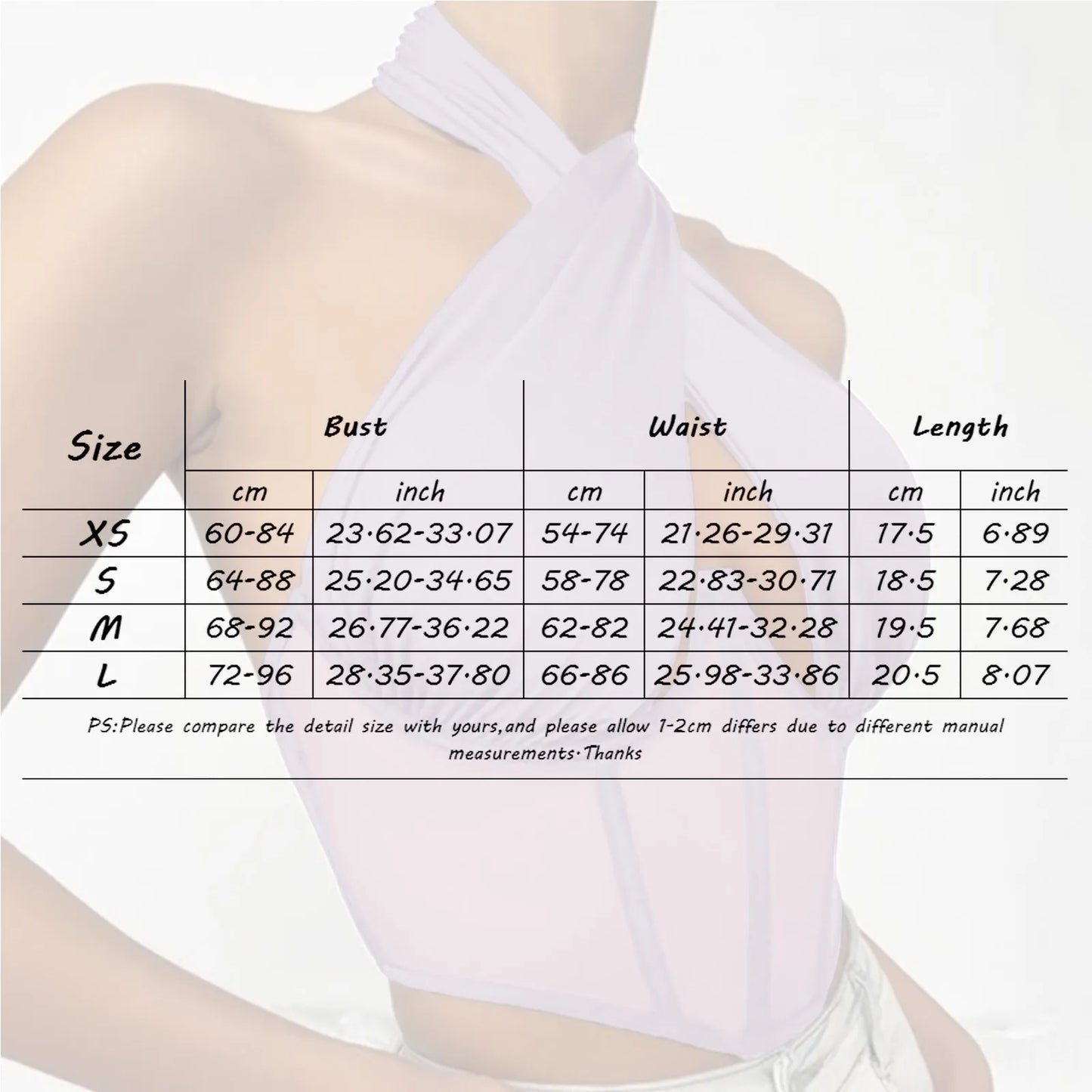Sleeveless Fishbone Corset Vest Backless Summer Halter Cropped Top