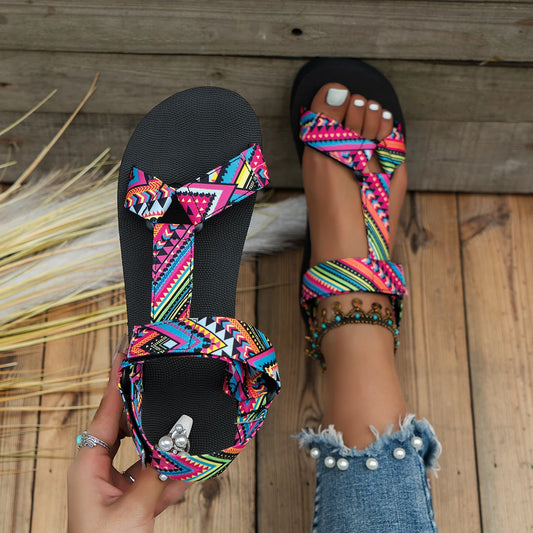 Women's Hemp Rope Beach Sandals