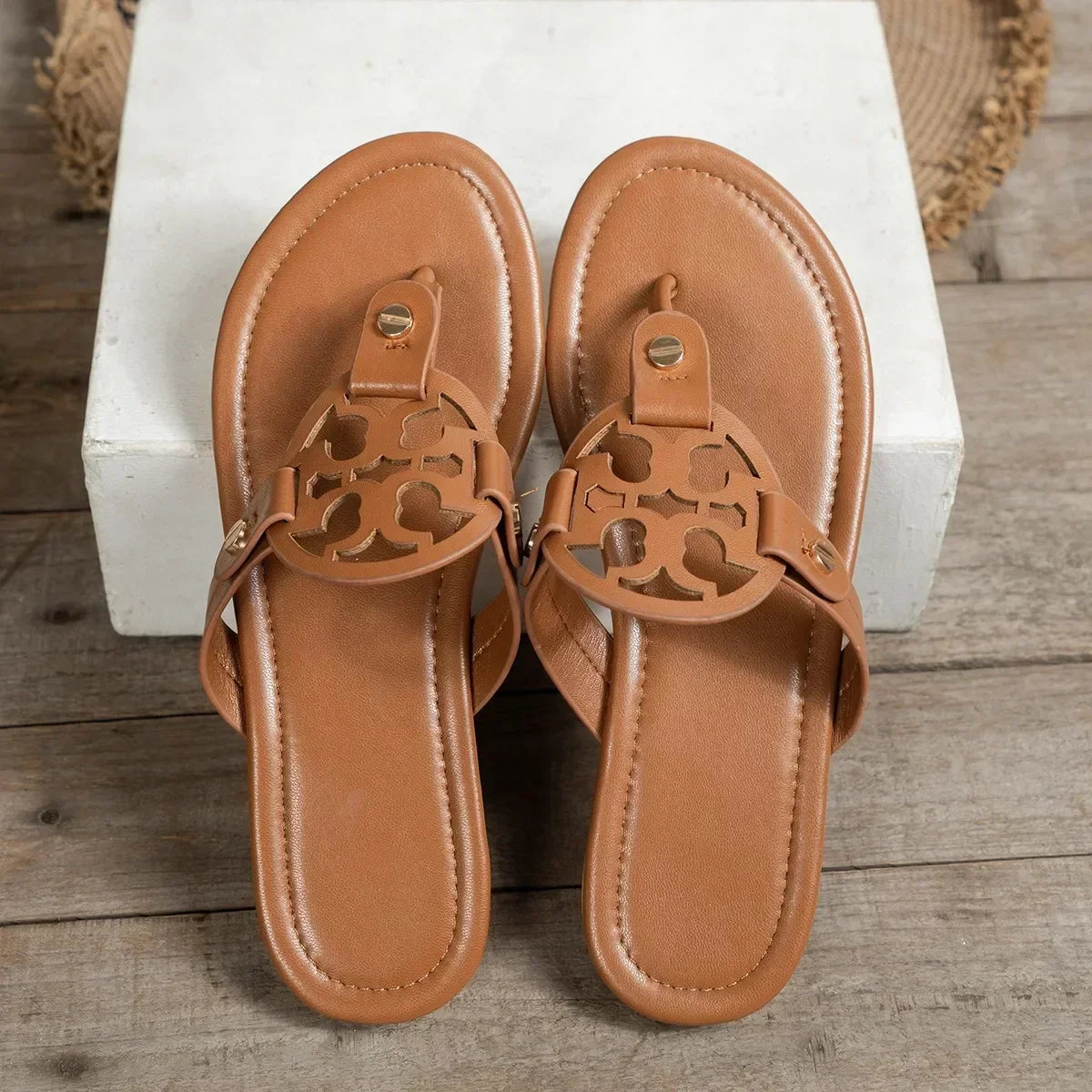 Summer Leisure Flat Slippers