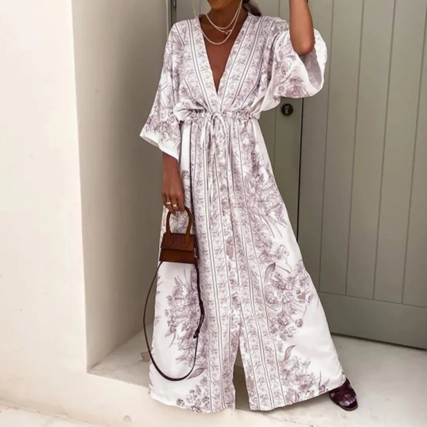 Boho Kimono Summer Sundress