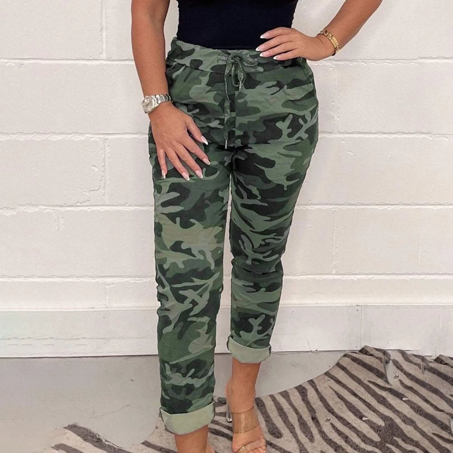 Summer Printed Jogger Pants