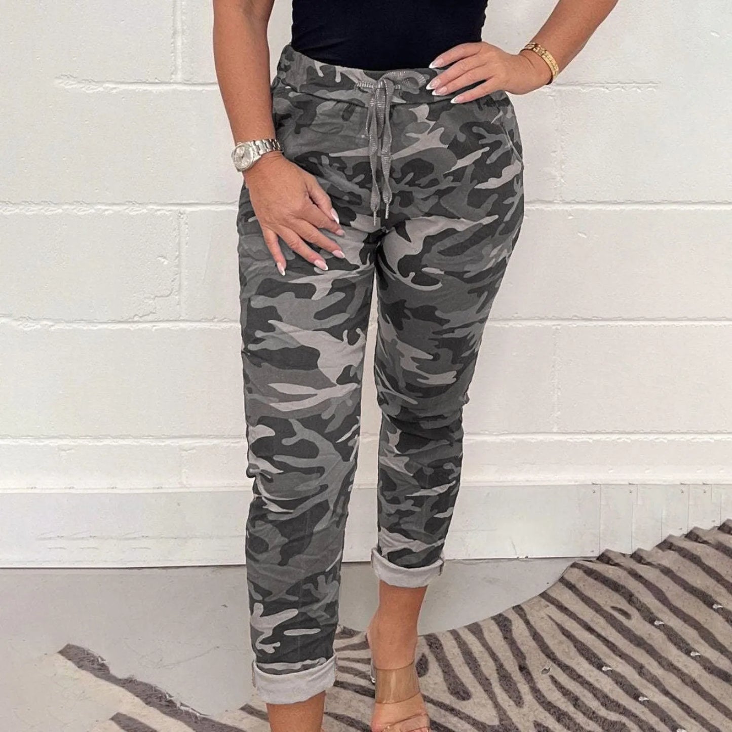 Summer Printed Jogger Pants